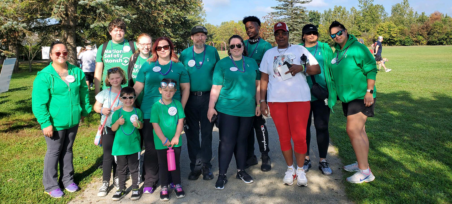 Temperance Outreach Team Members participate in the Out of the Dark Walk